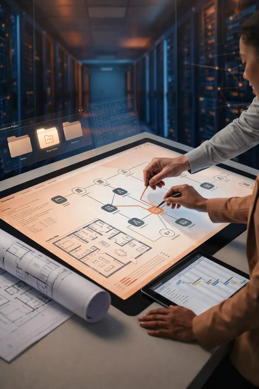 Projetos estruturados da O Seu TI em ambiente corporativo